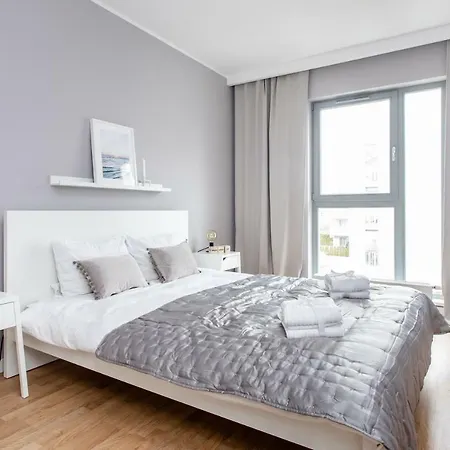 Apartment Seaside 150m Do Plazy - Parking - - Polsat Ergo Arena Gdansk